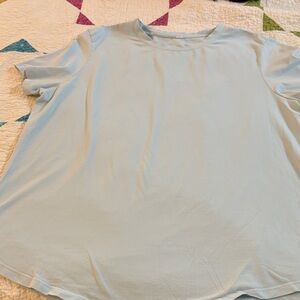 lululemon athletica Light Blue Short Sleeve Love Tee